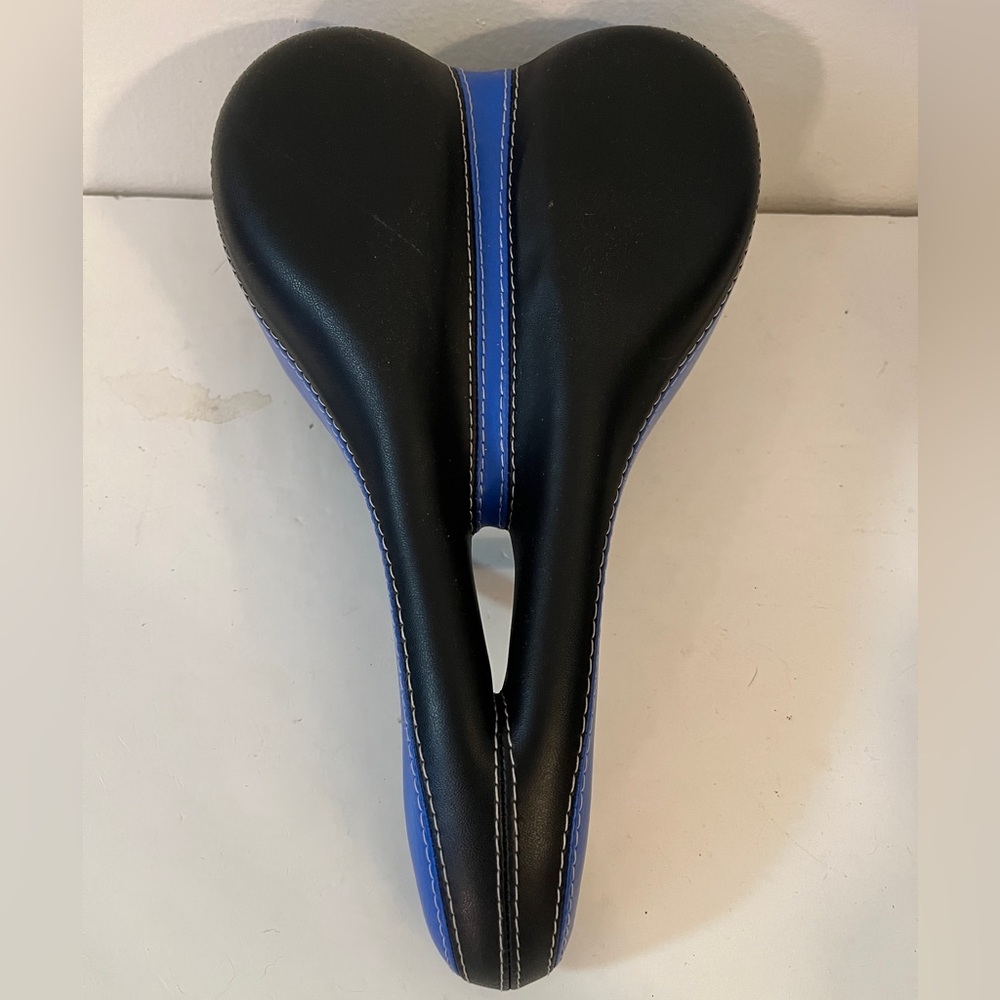 Like New 2 Tone Faux Leather Bike Seat